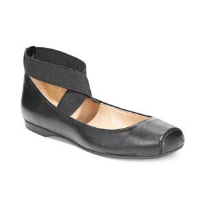 Jessica Simpson Mandalaye Elastic Criss-cross Ankle Strap Ballet Flats Size 8M